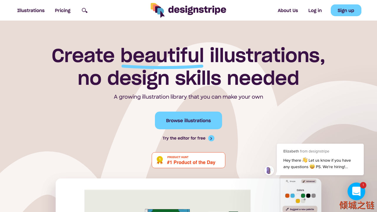 倾城之链 - designstripe | Create & customize beautiful illustrations