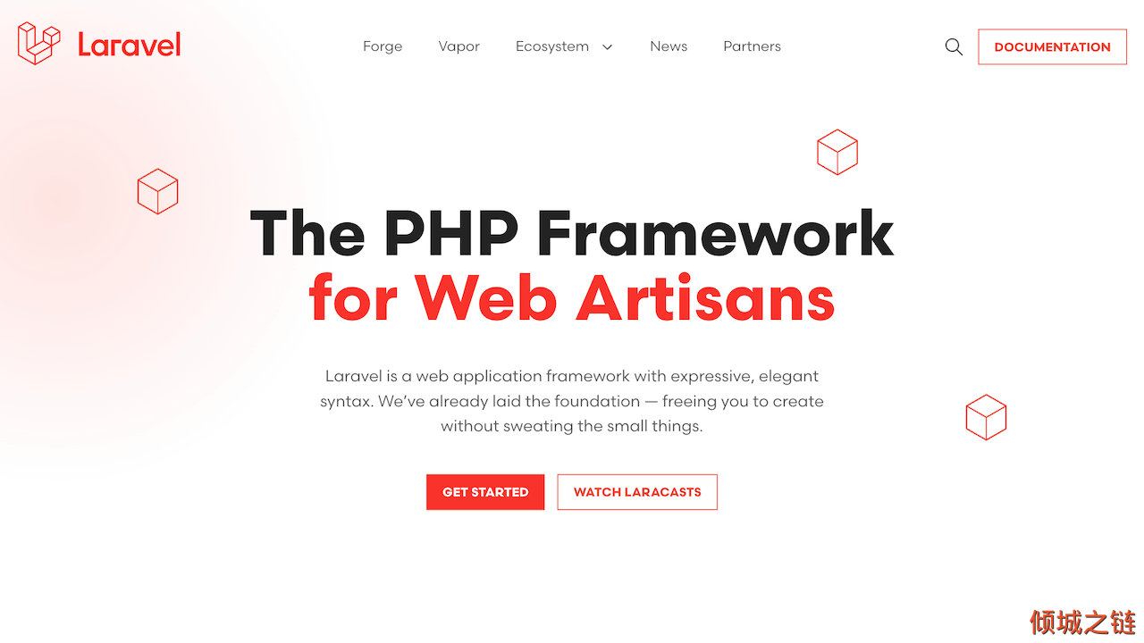 倾城之链 - Laravel - The PHP Framework For Web Artisans