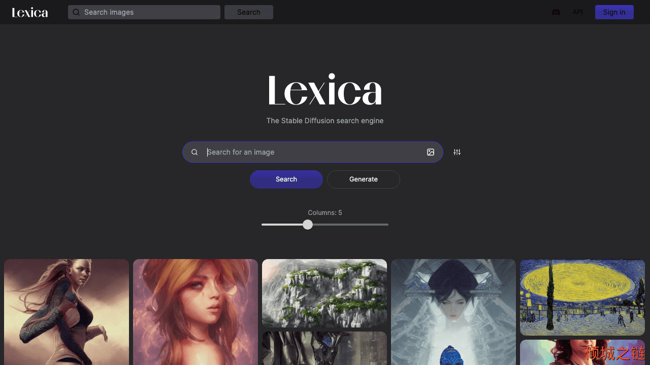 倾城之链 - Lexica - The Stable Diffusion search engine