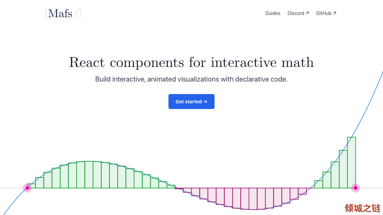 倾城之链 - Mafs: React components for interactive math