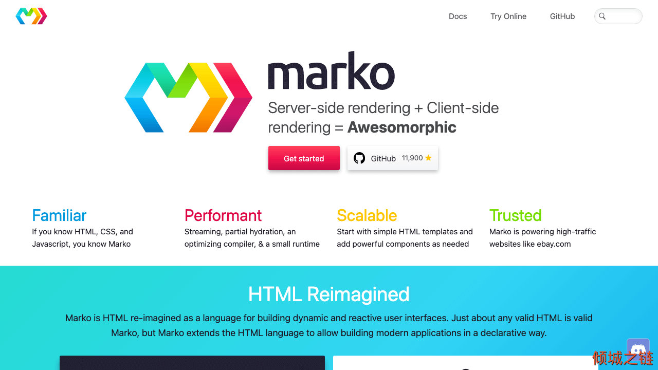 倾城之链 - Marko - A declarative, HTML-based language that makes building web apps fun