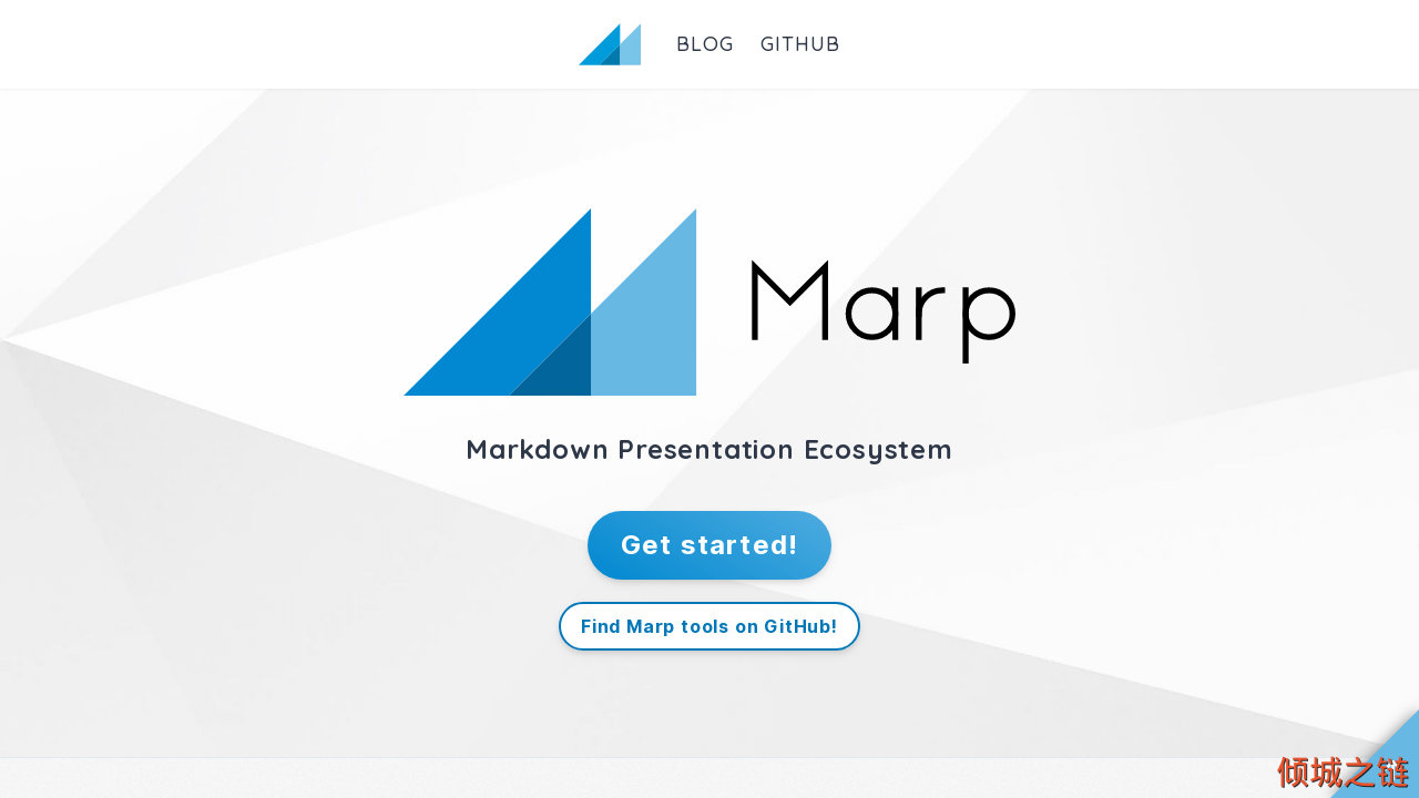 倾城之链 - Marp: Markdown Presentation Ecosystem