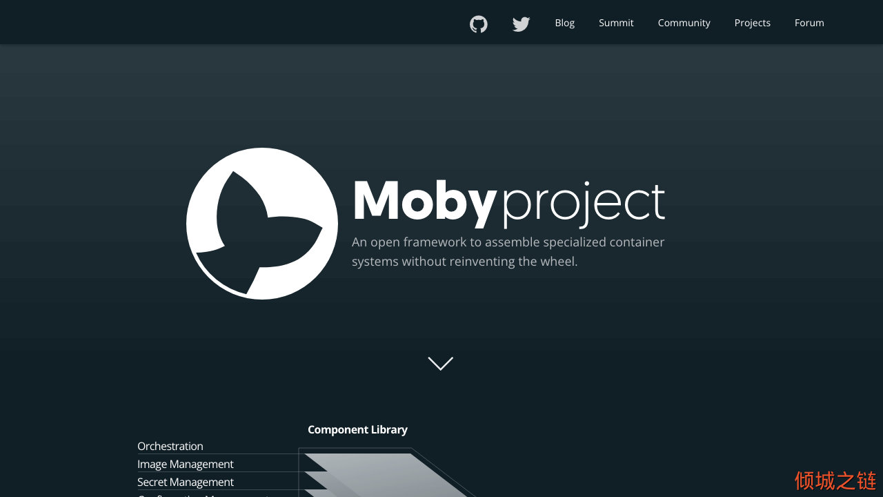 倾城之链 - Moby Project - a collaborative project for the container ecosystem to assemble container-based systems