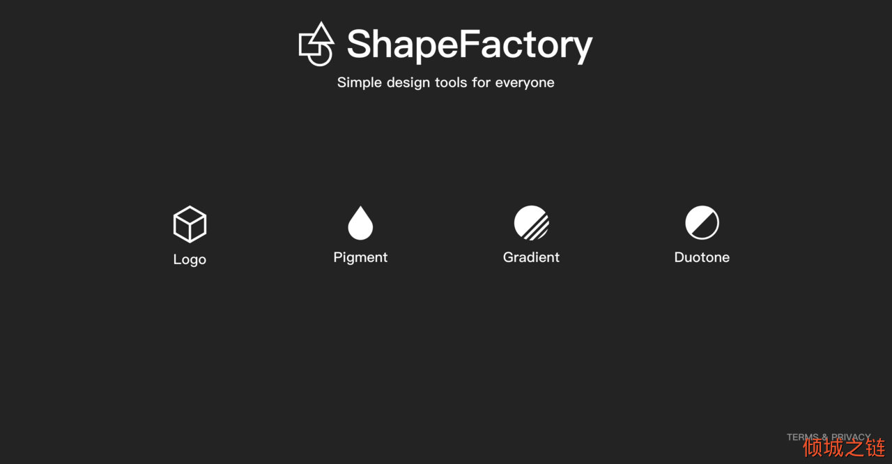 ShapeFactory | Simple tools to enrich creativity 倾城之链