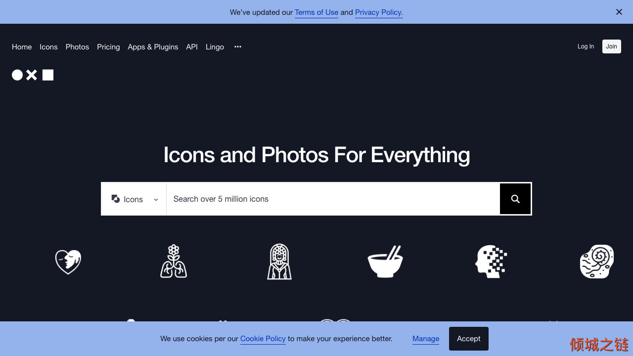 Noun Project - Icons for Everything 倾城之链