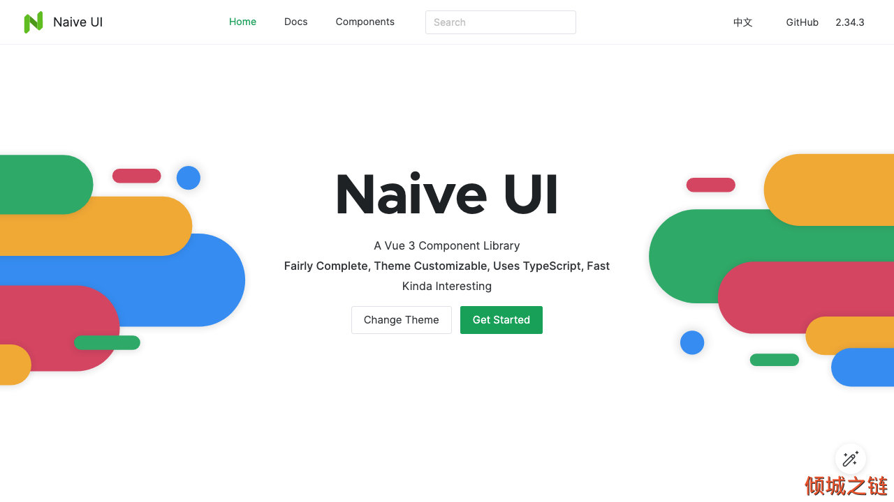 倾城之链 - Naive UI | A Vue 3 Component Library