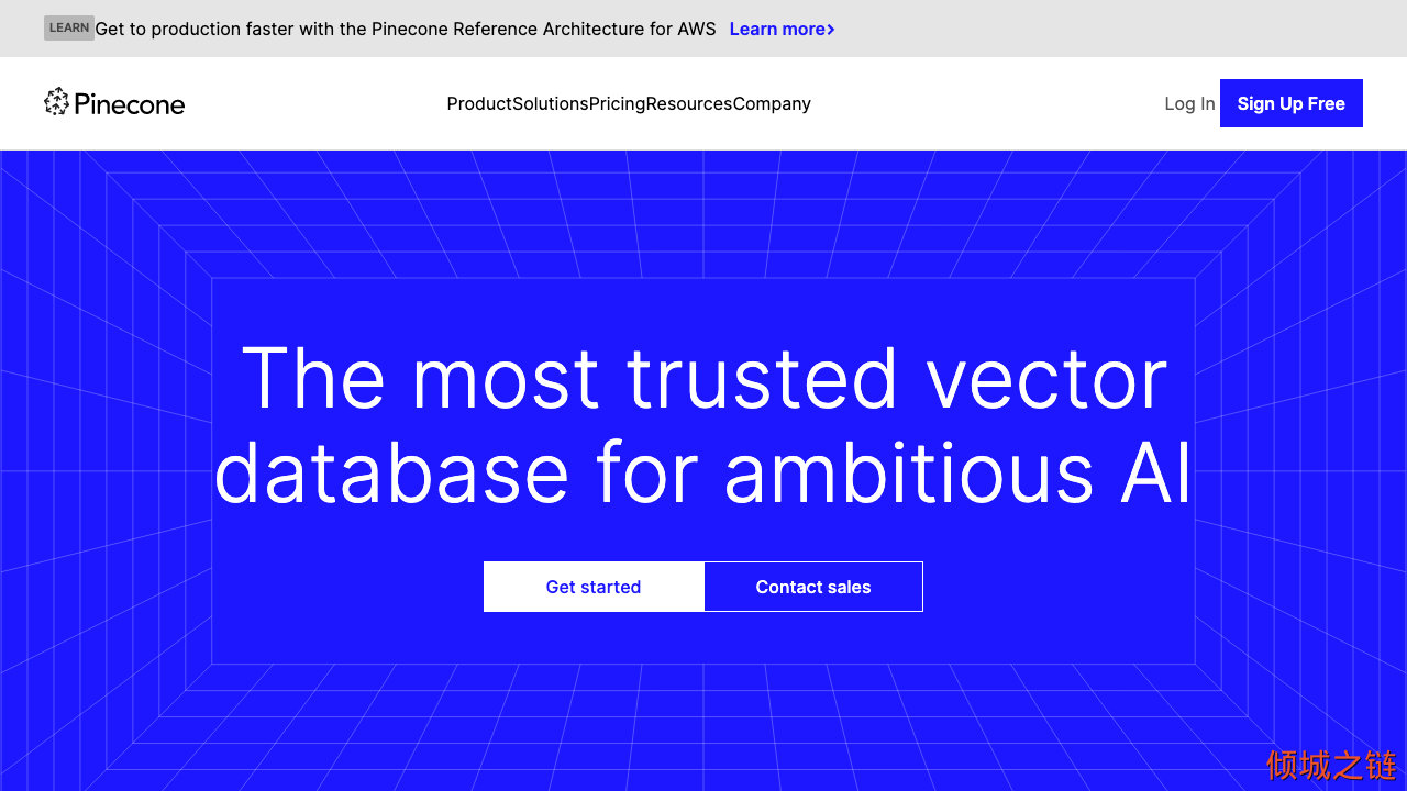 倾城之链 - Vector Database for Vector Search | Pinecone